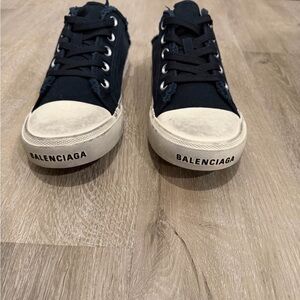 Balenciaga Black Drawstring Dust Bag with Logo